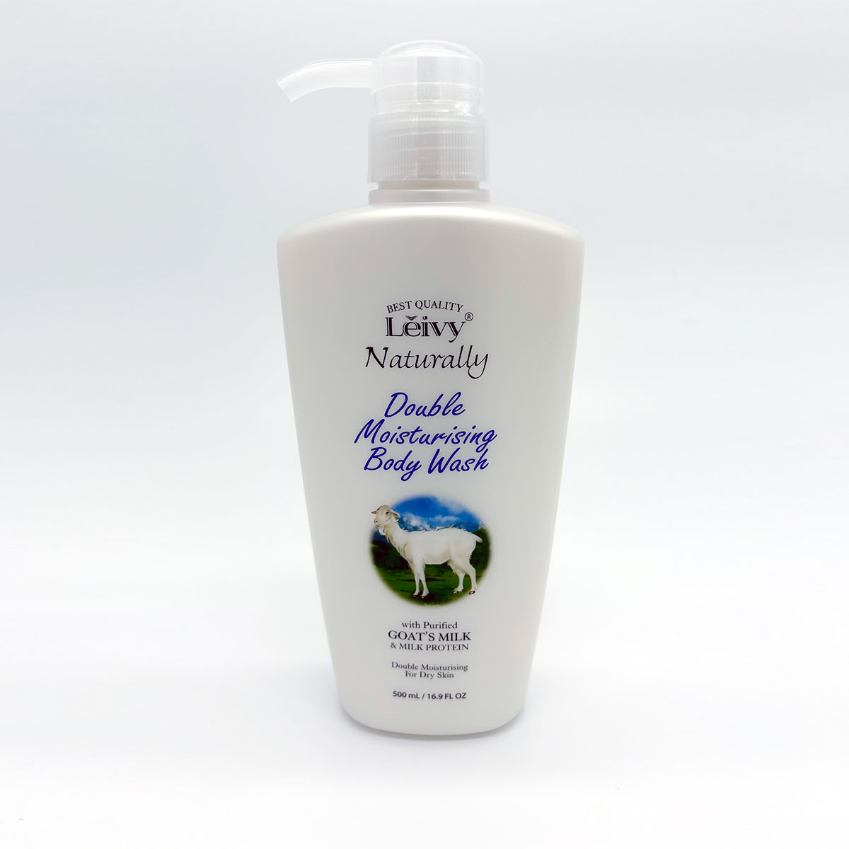 Double Moisturising Body Wash With Goat's Milk & Milk Protein 500ml