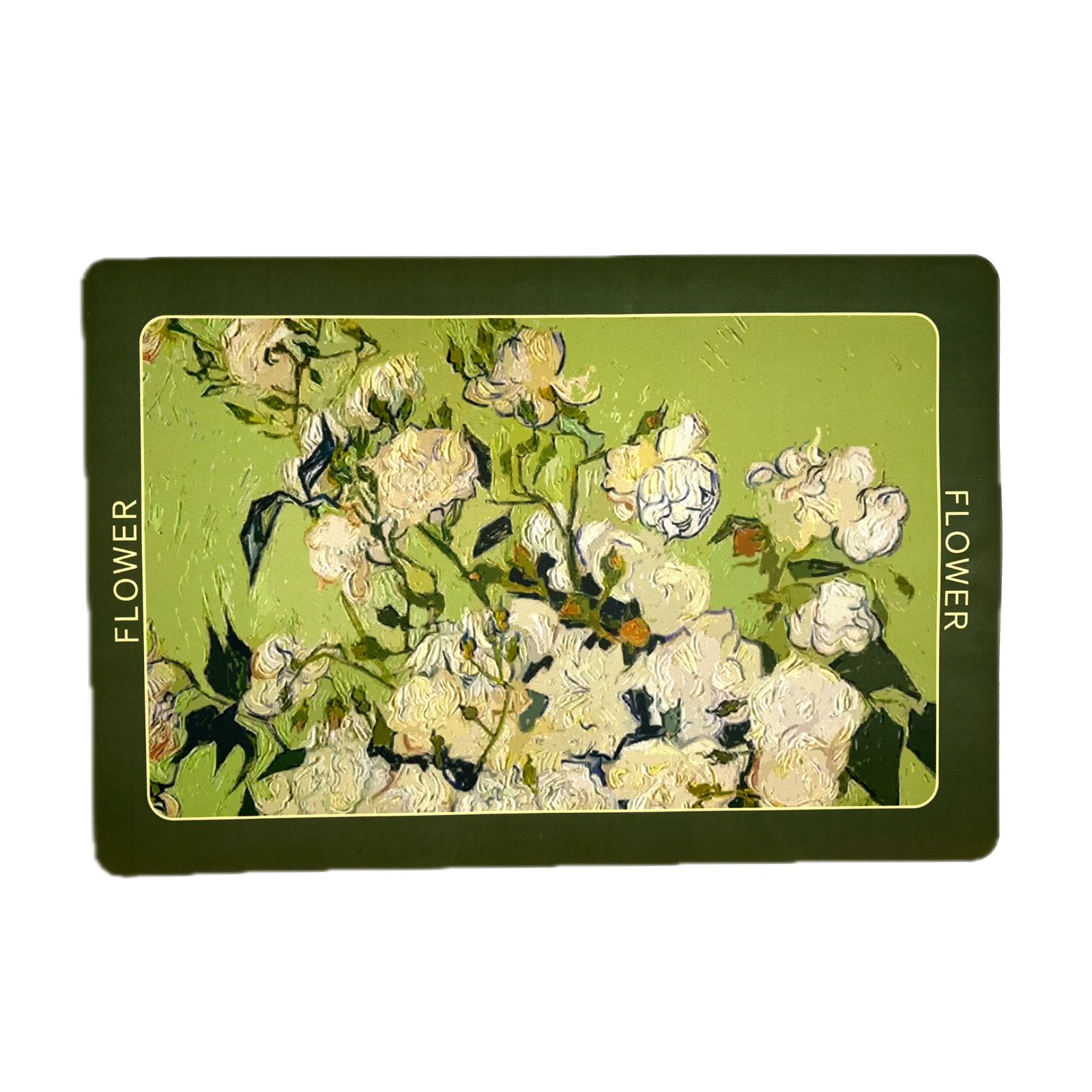 AKOYA Diatomaceous Earth Non-slip Absorbent Mat - Flower