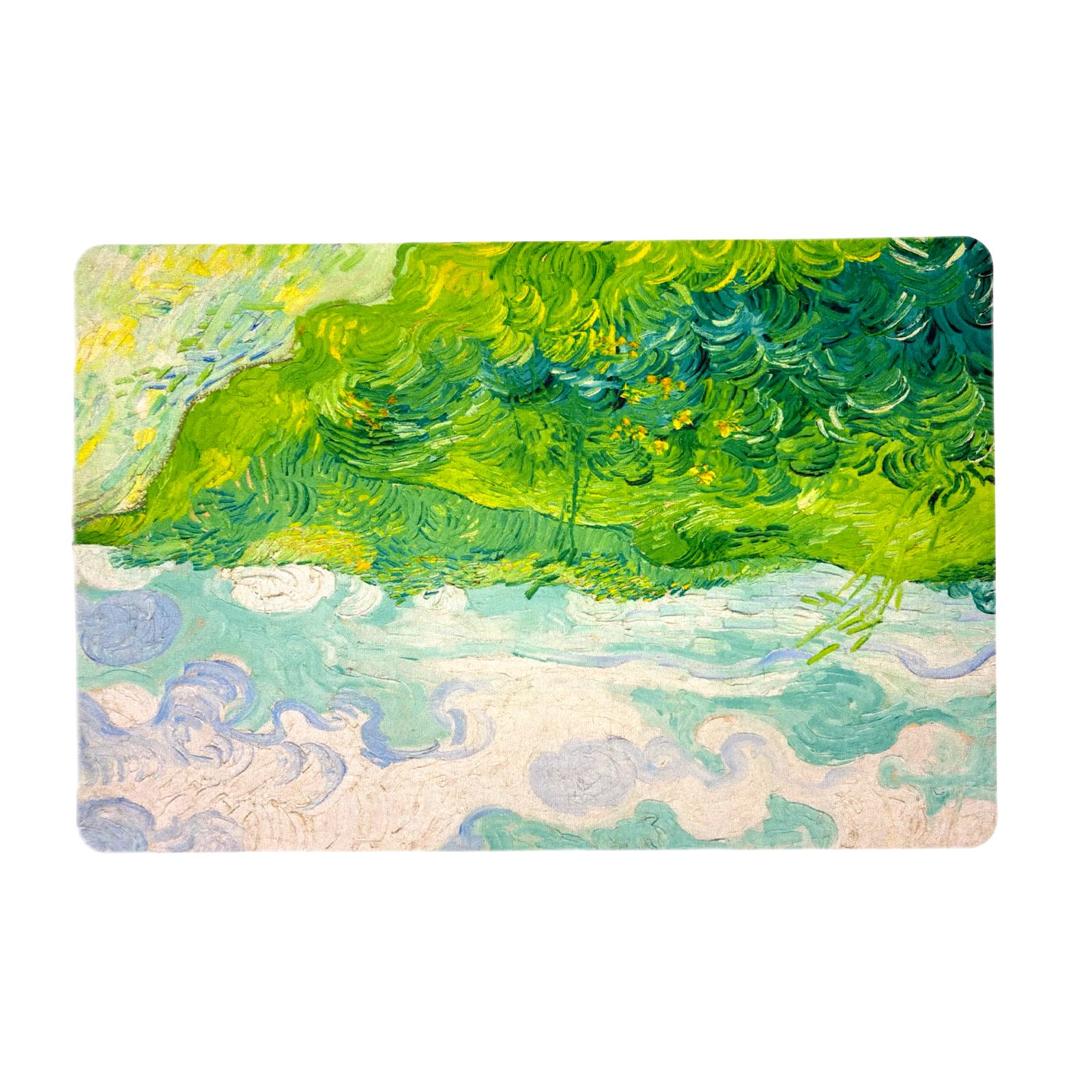 AKOYA Diatomaceous Earth Non-slip Absorbent Mat - Green Fields